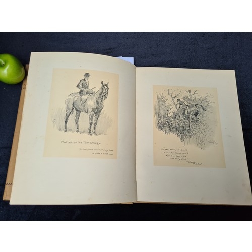 621 - Large book titled 'Osses and Obstacles' by Snaffles (Charles Johnson Payne). Published by Collins, L... 