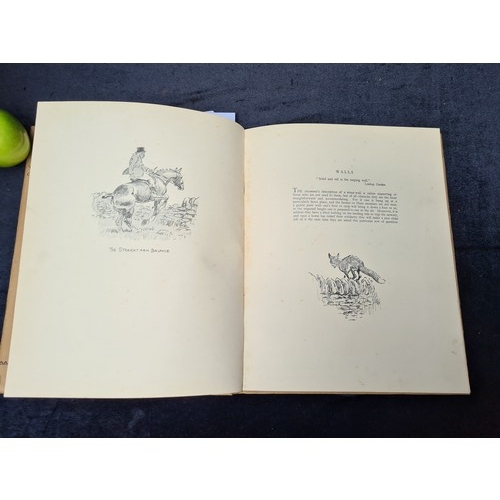 621 - Large book titled 'Osses and Obstacles' by Snaffles (Charles Johnson Payne). Published by Collins, L... 