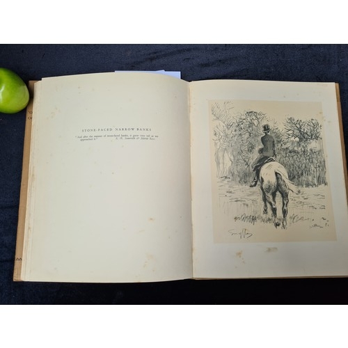 621 - Large book titled 'Osses and Obstacles' by Snaffles (Charles Johnson Payne). Published by Collins, L... 