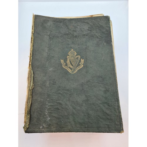 712 - The Connaught Rangers 1928 (loose cover Large thick book about 4