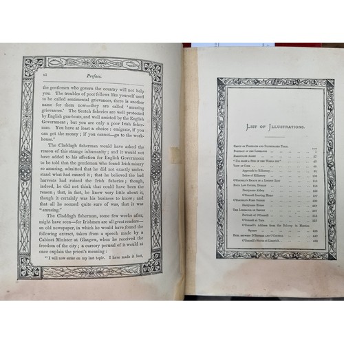 78 - Antique, large copy 'The Life of the Liberator' by M.F. Cusak (The Nun of Kenmare). Illustrated with... 