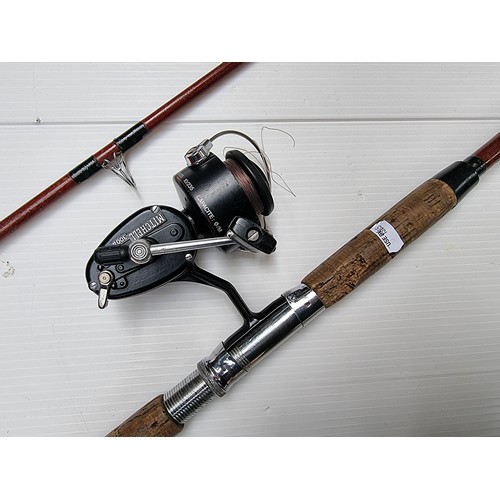 Pair of Good fishing rods, one by Mitchell 300A and The Essex made
