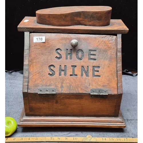 Large shoe shine box online