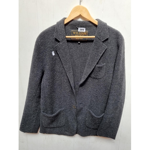 289 - A William Hunt Savile Row XL Wool Jacket