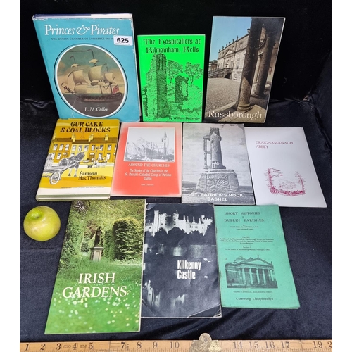 625 - 10 Books on Irish Architectural and Social History Including Gur Cakes & Coal Blocks,    Princes & P... 