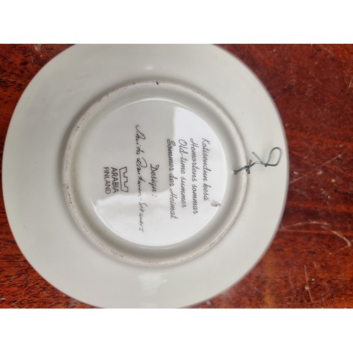 318 - 13 Decorative Plates Including A.K Kaiser W. Germany Fairy Tale Series and Royal Grafton Bone China.