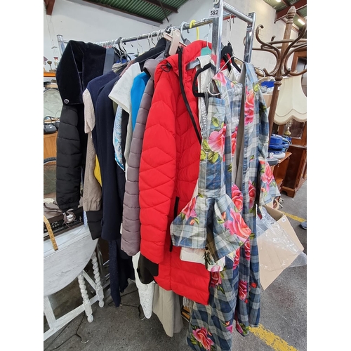 582 - A Very Large Collection of Men's, Women's and Children's clean Clothing including Formalwear and Out... 