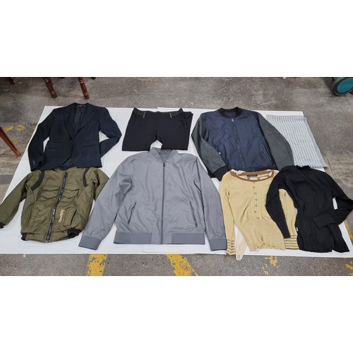 583 - A Large Box of Mostly Denim jeans and jackets. All clean and some very good brands.