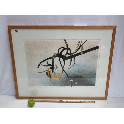 103 - A large limited edition print (15/22), signed bottom right by Irish artist James McCreary (b.1944). ... 