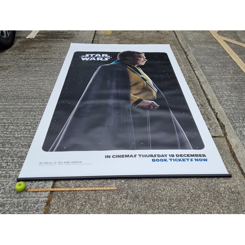 117 - Very large original poster for 'Star Wars: The Rise of Skywalker (Episode IX)' (2019) showing Lando ... 