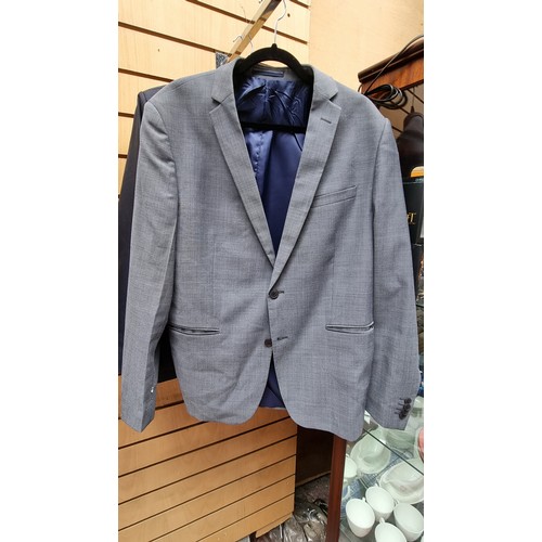 273 - 2 sports jackets and 6 two piece suits. Italian madevery fine quality wool in excellent condition. E... 