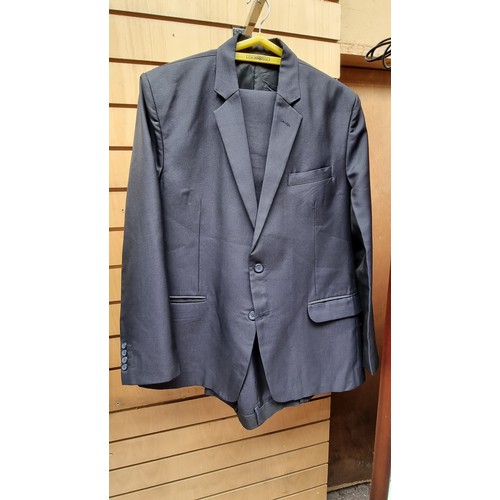 273 - 2 sports jackets and 6 two piece suits. Italian madevery fine quality wool in excellent condition. E... 