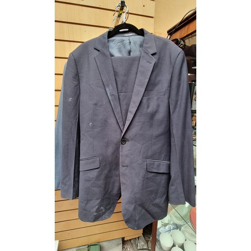 273 - 2 sports jackets and 6 two piece suits. Italian madevery fine quality wool in excellent condition. E... 