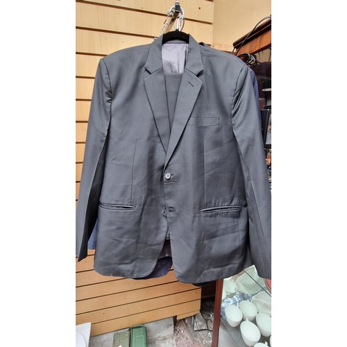 273 - 2 sports jackets and 6 two piece suits. Italian madevery fine quality wool in excellent condition. E... 