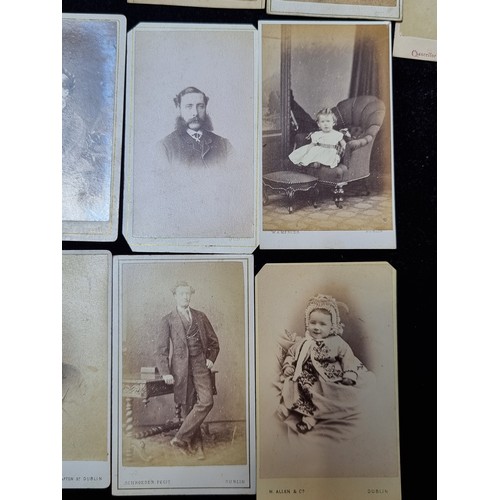 137 - A Collection of Irish Antique Photographs. Dating From The Late 19th Century Some Taken by The Laude... 