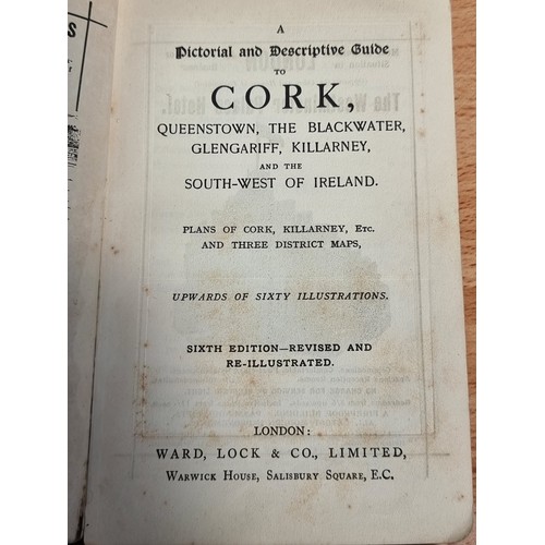 332 - Two copies of 'Wardlock & Co's Cork and South West Ireland'and Dublin Kingstown (now Dun laoghaire) ... 