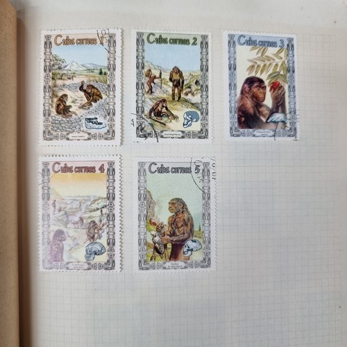 369 - A Pair of Good Stamp Albums Including a Dark Grey and Green Example.