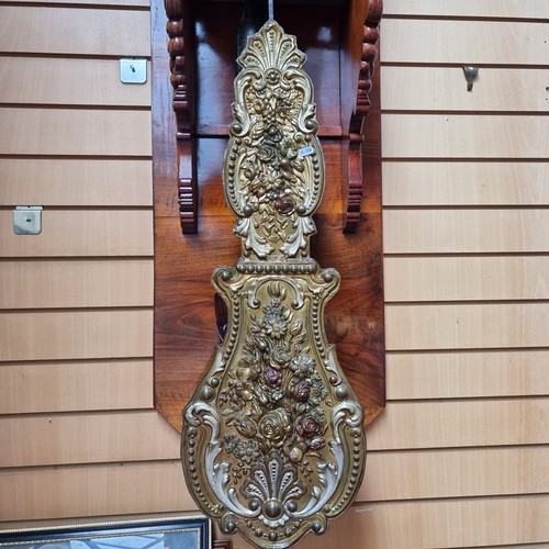 79 - Star Lot : A stunning, huge 19th century  French 2 weight clock by A. Bertucat  