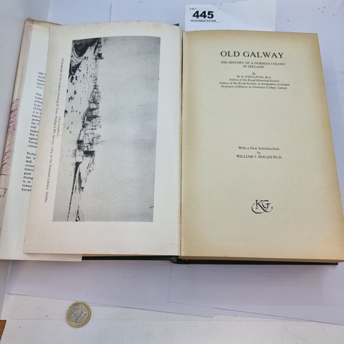 445 - Old Galway By M.D O'sullivan ( the History of a Norman Colony In Galway Ireland ) Published 1983 Lar... 