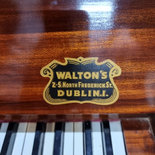 751 - A Lovely Quality 2 Pedal Kessels Upright Piano with a Beautiful Tiger Mahogany Case and Lovely White... 