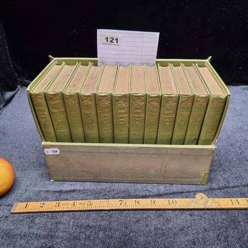 121 - Super 19th century complete Limited edition box of the novels by WM Thackeray, including Vanity fair... 