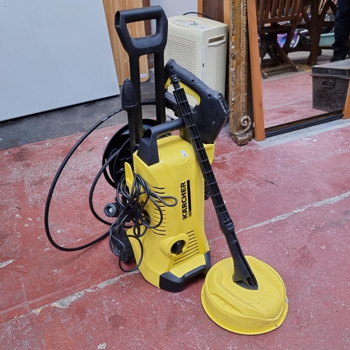 258 - A Kärcher K3 Pressure Washer - 1600W. with wand and attachments Approximately 150 Euro new