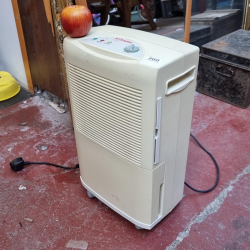 260 - A Dimplex Dehumidifier -Model DX 210H.  PWO according to the vendor.