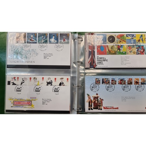 336 - A collection of seventy five first day covers, A mix or Irish and Uk covers.