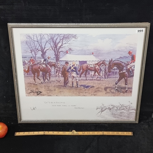 95 - Large, high quality print of a Snaffles (1884-1967) painting, titled 