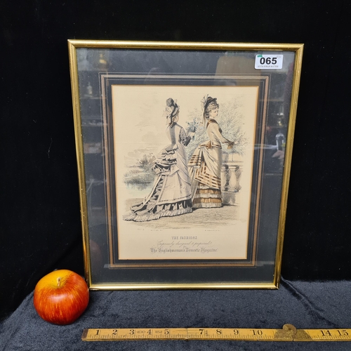 65 - Two antique prints showing 