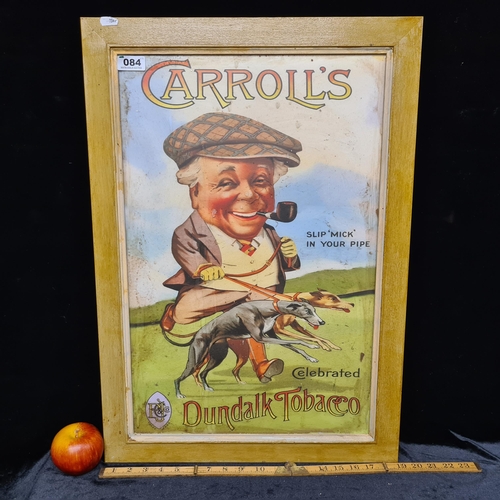 84 - Large print of an advertisement for Carroll's Dundalk Tobacco 