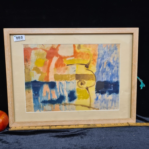 88 - Star lot: Good sized original Gouache work signed by the famous Dutch artist Martin Engelman (1924-1... 