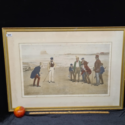 93 - Very large  Photoengraving by  J.C. Dollman  titled 