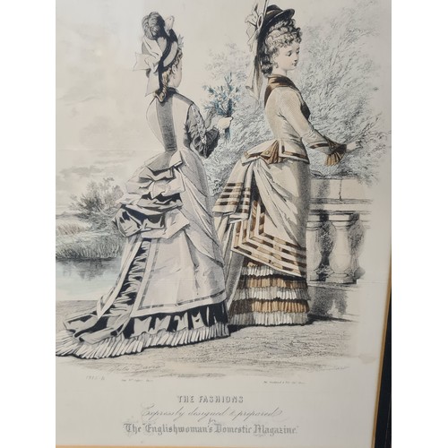 65 - Two antique prints showing 