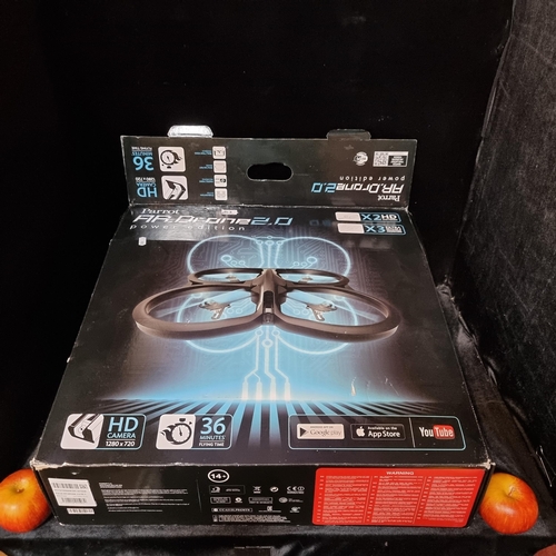 753 - Large Parrot AR.Drone 2.0 Power edition. With Stabilisation, HD camera that connects to your phone, ... 