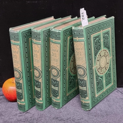 102 - An exceptional set of hardbound books titled 