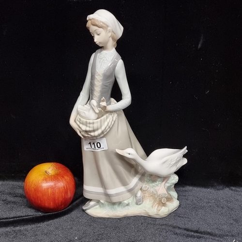 110 - A fantastic tall vintage Lladro porcelain figure titled 
