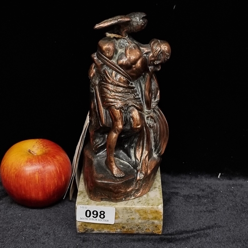 98 - Star Lot : A wonderful 1966 very heavy bronze figurine of 