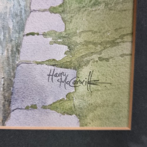 79 - A lovely original watercolour painting of 'Lock Gates near Patrick Kavanagh seat ' (1982) by the est... 