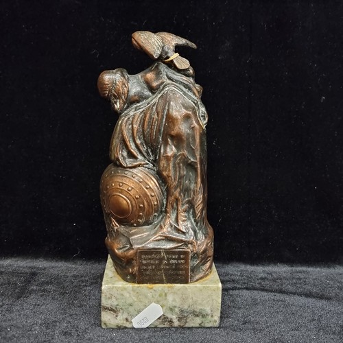 98 - Star Lot : A wonderful 1966 very heavy bronze figurine of 