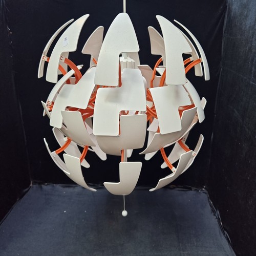 426 - A super cool modulating light fitting which can be a globe or pull away to form an abstracted piece,... 