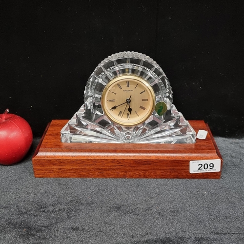 209 - A large Waterford Crystal 