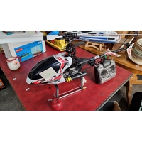 A Hirobo'' brand Shuttle ZX model helicopter. Model 0402-907