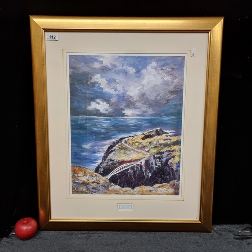 112 - A large high quality print of a painting originally by the Irish artist Paul Proud titled 