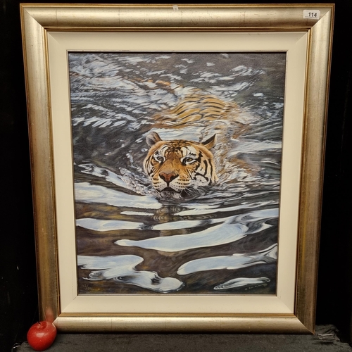 114 - A super large high quality limited edition (162/295) giclee print titled 