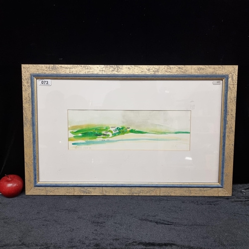 73 - A very impressive watercolour on paper by Mary Francis Considine and dated to 1998. The work feature... 