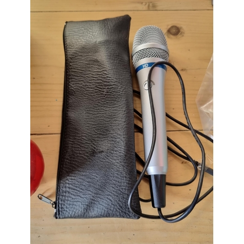 800 - A heavy good quality Rig Mic HD microphone with lightening connector in case. Great for a Karaoke ni... 