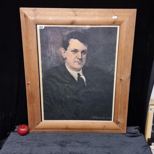 84 - A high quality limited edition print of a painting of Michael Collins by Leo Whelan as commissioned ... 