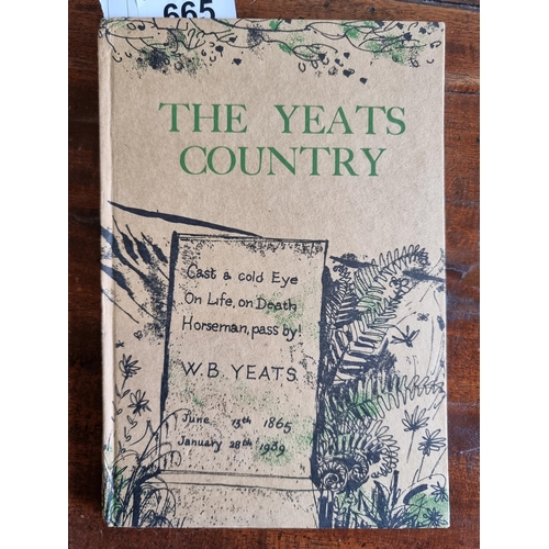 665 - A vintage hardback book entitled ''The Yeats Country: A guide to places in the west of Ireland assoc... 