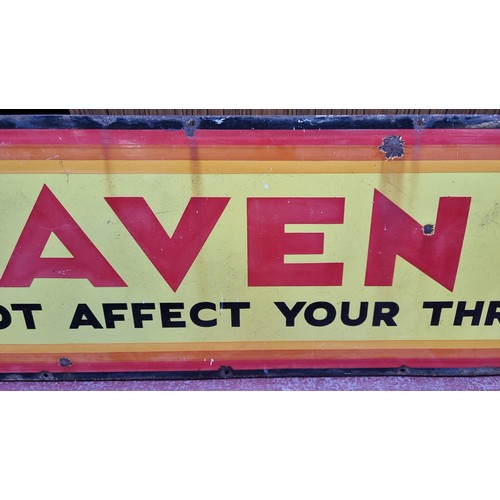 464 - Star Lot : A large 100% original vintage advertising enamel sign for CRAVEN ''A'' Cigarettes. With w... 